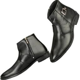 Men's Artificial Leather Zipped-Resistance Boot-image-19