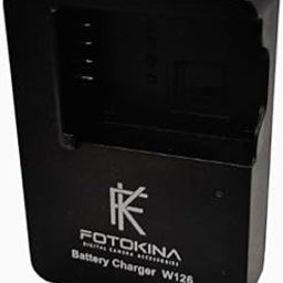 FOTOKINA W-126 Battery Charger Compatible for Fujifilm NP-W126 X-T1 E2 A1 M1 HS30 33 X-E1 XE2 XT1 XE1 X-E2 x-M1 XM Camera Battery Charger (Black)-17