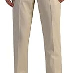 Men's Beige Textured Mid Rise Polyester Button Tapered Fit Flat Front Slant Pocket Trousers-picture-21
