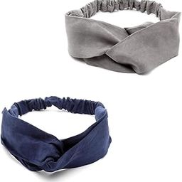 Vogue Hair Accessories Cotton Headband Hairband for Girls and Women - Multi (Vha_30N)-image-97