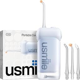 usmile C10 Portable Water Flosser, Travel Friendly, 95 Day Battery, 4 Modes, 360° Nozzle, 180ml Tank, IPX7 Waterproof, Dentist Recommended for Braces, Implants and Sensitive-image-64