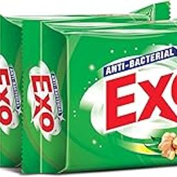 Exo Dishwash Bar 200gm X 3 | Complete Dishwashing Solution With Anti-Bacterial Efficacy & Goodness of Ginger Remove Tough Grime Stains With Ease | Experience Hygienic & Superior Cleaning-image-84