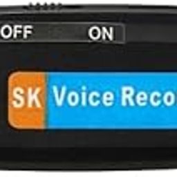 TIWCEM� U Disk Shaped Spy Voice Recording Audio Recorder MP3 Mini Micro dictaphone Supported 32GB New Model 2022 (Not Included Memory Card)(Black) 05-19
