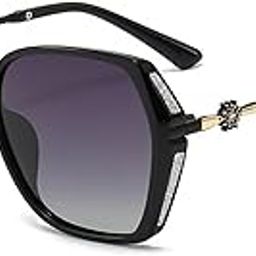 Oversized Cat Eye Women Sunglasses Polarized Ladies Shades Sparkling Crystal Diamond Decoration E1296-image-15