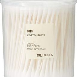 MoMa Muji Cotton Buds 200pcs inside White Color-image-8