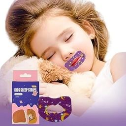 Kavshly Mouth Tape for Anti Snoring for Sleeping | 30Pcs Kids Mouth Seal Sleep Strips | Self Adhesive Anti Snoring Solution Mouth Lip Patches For Improve kids Sleep Quality | Medical Grade Non-woven Kids Mouth Patch-image-31