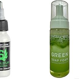 SHIELD PLUS Stencil Stuff 1oz With Green Foam 2oz-40