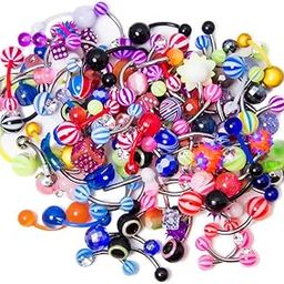 20, 50 or 100 Belly Ring Assorted Packs - Perfect for Small Shops or Individuals-image-35