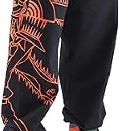 Unisex Anime Joggers for Men and Women, Hybrid Hunter Printed Anime Baggy Fit Track Pants-picture-45