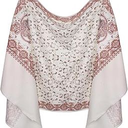 Soft Woolen Warm Winter Shawls For Women and Girls | Full Printed Wool Shawl for Winter Wear (Pack of 1)-image-59