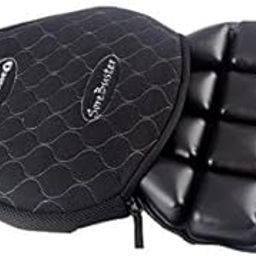 TREK 'N' RIDE SoreBuster Air Cushion Seat Cover for Motorcycles (Large) - Black-image-41