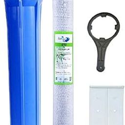 IONIX 20 Inch Slim Housing,Pre Filter 20 Inches Forr Commercial And Domestic Water Purifier, For Usage Upto 300 Liters Per Day (Sedimentation, 1 Inch Inlet Outlet, Hardness Filter), Multicolor-image-11