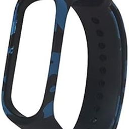 Rhymestore® Smart Watch Band Strap Activity Tracker for MI Band 3 & Band 4 (Army Blue)-image-57
