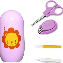 WOW.CO Baby Grooming Kit (Purple) | 4-in-1 Infant Nail Cutter Set with Scissors, Clippers, Nail File & Safety Tool | Manicure & Pedicure Set for Newborns, Toddlers & Kids-image-94