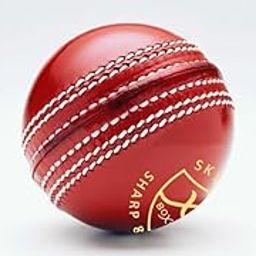 BOXCO Skyline Hand Stiched Four Piece Cricket Leather Ball for Club, T20, One Day and Test Matches (Red) (Pack of 1)-image-12
