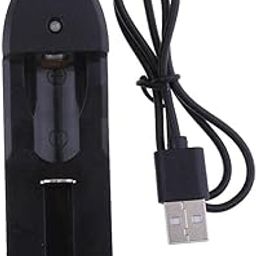CALANDIS™ Battery Charger Quick Charging for 18650 Lithium Rechargeable Batteries and USB Port Cable-26