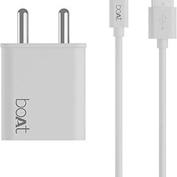 boAt WCDV 22.5W Dual Port Charger with 22.5W Power Delivery Support & 18W Quick Charge 3.0, Smart IC Protection, Auto Detection for Samsung, Xiaomi & Android Users with Type A to Type C Cable(White)-28