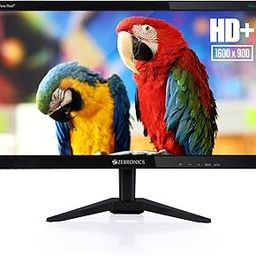 ZEBRONICS Zeb-A20HD 19.5 Inch (49.5 cm) 1600 X 900 LED Monitor, HD, HDMI, VGA, 300 nits, HDMI + VGA dual input, Wall mount, 60hz, Slim and Glossy Design, Black-47