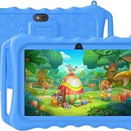 aiprotablet Kids Tablet, 7 Inch Android 11 Tablet For Kids, 6GB(2+4) Ram 32GB ROM 128GB Expand, Toddler Tablet With Wifi, Bluetooth, Parental Control, Dual Camera, Gps, Shockproof Case (Blue)-6