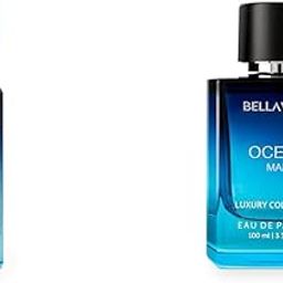 Bella Vita Luxury Skai Aquatic Unisex Eau De Cologne Men Ocean Aquatic Eau De Parfum With Marine Orchid & Musklong Lasting Fresh Citrusy & Woody Edp Fragrance Scent Liquid Perfume100 Ml-image-83