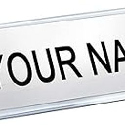 New Print Creations NPC Desk Name Plate Holder| Office Table Display Stand |Clear Acrylic Name Stand | 15*5 CM, 20.4*5 CM, 25.4*5 CM, 30.4*5 CM|-image-102