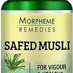 Morpheme Remedies Safed Musli 500 Mg - 60 Veg Capsules-image-95