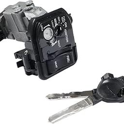 Deutsche Black Cylindrical Finish New Ignition Starter Lock Compatible Honda Activa 6G With Magnetic Shutter-6