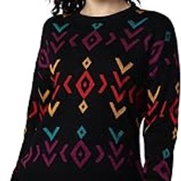 Women's Acrylic Classic Pullover Sweater-image-7