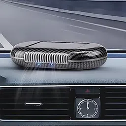 Solar-Powered Car Air Purifier with USB Charging & Ozone Odor Elimination - Portable HEPA Filter-Free Ionizer for Pet Odors, VOCs - Compact, Silent, Best for Car Use (8820 carbon fiber)-image-101