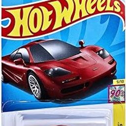 Hot Wheels 1:64 Scale McLaren F1 HW The 90S for Ages 3 and Up by Small CLAP (Red)-image-57