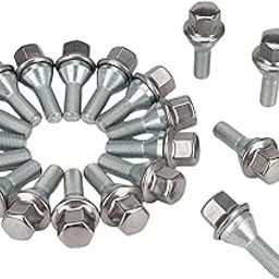 LOOM TREE 20Pcs Auto Wheel Lug Bolts 611-005 for Jeep Renegade Cherokee Compass Parts & Accessories | Car & Truck Parts | Wheels, Tires & Parts | Wheel Lugs-image-48