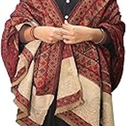 Women Woolen Woven Shawl-image-82