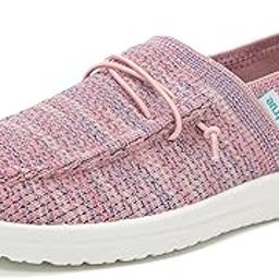 Lightweight Boat Shoes for Women, Womens Casual Loafers, Womens Slip On Deck Shoes, Breathable Canvas Walking Shoes for Women-image-28