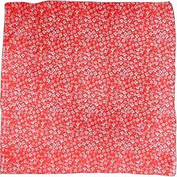 TINY BLOOM-TINTED PRINTED SILK BANDANA-picture-40