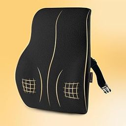 betterhood PosturePro Premium Back Support Cushion for Office Chair and Car Seat | High Density 100% Memory Foam, Cotton Cover | Large Size | Orthopedic Ergonomic Lumbar Backrest for Back Pain (Black)-image-22