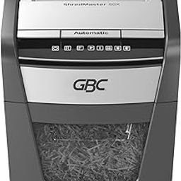 GBC ShredMaster AUTO+ 50X Auto Feed Paper/Credit Card Cross Cut Shredder with 50 Sheet Capacity and 20L Bin for shredding Sensitive documents; 4 x 28mm Confetti Cut; 2 Years Warranty-image-52