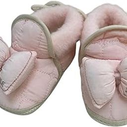 Unisex Baby Woolen Booties for Cute Bow Design Soft, Cozy & Warm Infant Shoes, Perfect for Winter, Newborn and Toddler Footwear-image-59