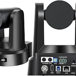 HCSTVCON PTZ Camera 4K,AI Auto Tracking USB3.0/3G-SDI/LAN HDMI PTZ Camera 20X Optical +16X Digital Zoom with PoE Live Streaming Camera for Church Worship,OBS,Facebook,YouTube(NDI)-image-15