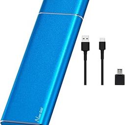 The Style Sutra Portable USB 3.1 SSD 430MB/s Read Speed Solid State Drive Blue 2TB|Computers/Tablets & Networking | Drives, Storage & Blank Media |1x Portable SSD-1