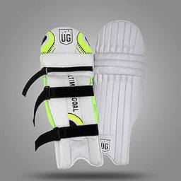 Ultimate Goal Sports Cricket Club Batting Legguard | Batting Pad for Cricket | Premium Legguard | Leather Cricket Batting Legguard for Youth - White…-12