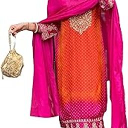 Women's Rayon Blend Straight Embroidered Kurta with Pant & Dupatta-picture-11