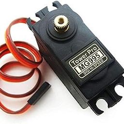 SP Electron MG995 Metal Gear Digital Servo Motor 360º Rotation for RC Helicopter Airplane Boat Robot Controls (Pack of 1)-17