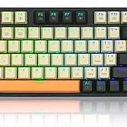 Redragon Mechanical Gaming Keyboard, Wired Mechanical Keyboard with RGB Backlit, 94 Keys, Programmable Macro Editing, Numeric Pad, Red Switches, Compact Keyboard Mechanical for Pc Mac Ipad, K636CLO-image-44