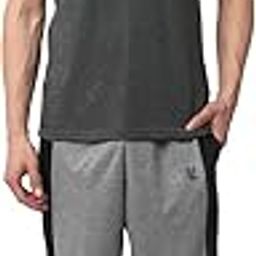 Cotton Blend Night Suit Co-ord Set for Men with V-Neck Half Sleeve T-Shirt and Capri-VJ-MNS-TC-GROUP17-image-92