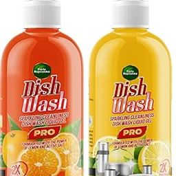 Parle Ropvatika Dishwash Liquid Gel 500ml Pack 2 (Orange & Lemon 500ml - Pack 2)-image-33