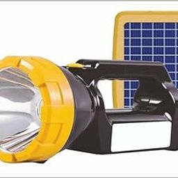 JUGNU Suryadeep Torch (Black, Yellow, 22 cm, Rechargeable)-image-28