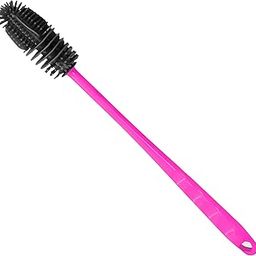 Oblivion Silicone Bottle Cleaning Brush Long Handle 33 CM – Multicolor Baby Bottle Brush Cleaner Milk Bottle Washer for Water Bottles, Tumblers, Thermos Cup, Random Color (Pack of 1)-image-22