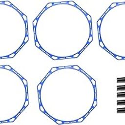 CALANDIS™ 5X Agility Rings Speed Rings for Indoor or Outdoor Use Practice Games Hockey Blue | Training Aids | Soccer | Team Sports-image-58