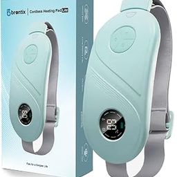 BRONTIX period cramp relief massager with heating pad for back pain, crampfree-period cramp relief heater and massager, works as periods pain relief products-image-96