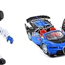 CROWNNIMREET Combo Interactive Dancing Robot Toy for Kids with Flashing Lights & Remote Control RC Car with Opening Doors (187-image-46